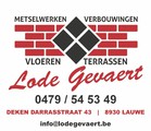 Metselwerken-Verbouwingen-Vloeren-Terrassen     Lode Gevaert