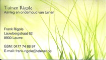 Tuinen Rigole